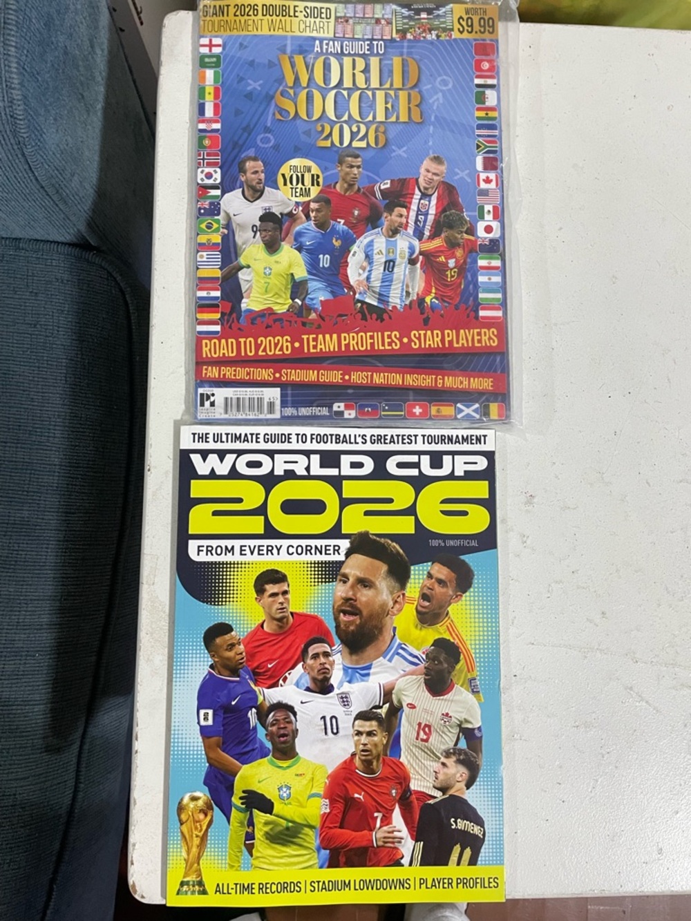 World Cup Soccer magazines